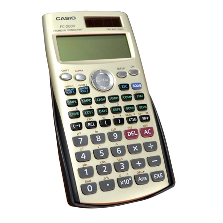 Machine à calculer "Financial consultant" FC-200V CASIO