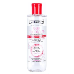 Eau micellaire peau réactive 250ml EVOLUDERM 16287