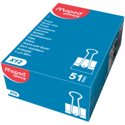 Pince double clip 51mm (bte de 12) Maped