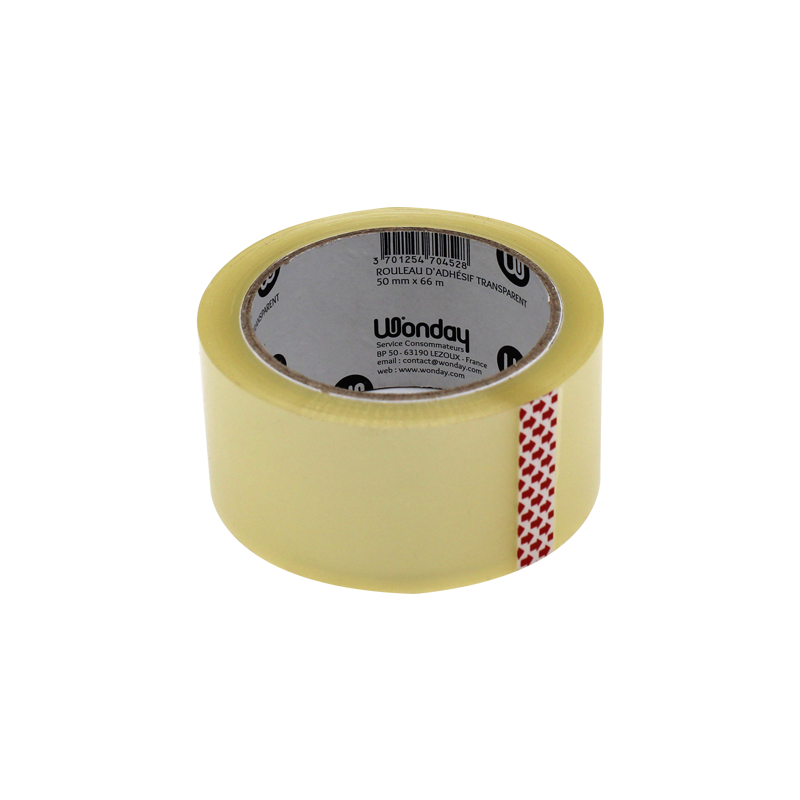 Scotch pour carton 50x66 Transparent WONDAY