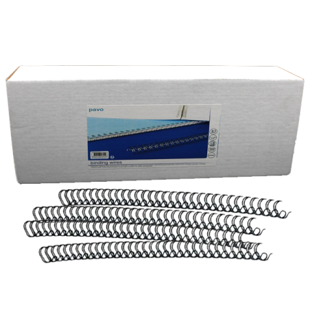 Reliure spirale métallique 11 mm - 7/16 PAVO