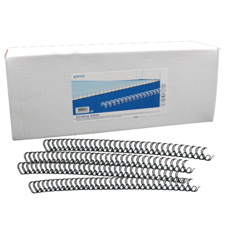 Reliure spirale métallique 12.7 mm - 1/2 PAVO