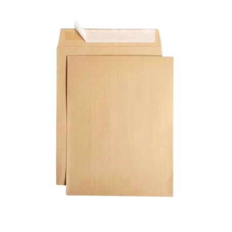 Pochette kraft 16x22 autocollant Pqt de 50 Gazelle