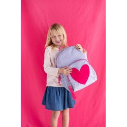 Sac à dos 2 compartiments rose jungle 20l MR18733 MIQUELRIUS