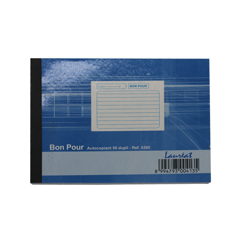 Manifold Doc Vente 50x2 10.5x14.8 "Bon pour" Lauréat