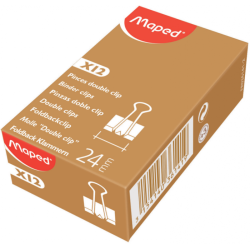 Pince double clip 24 mm bte 12 Maped
