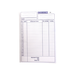 Manifold Doc Vente 21x29.7 "Facture" 50x2 Lauréat