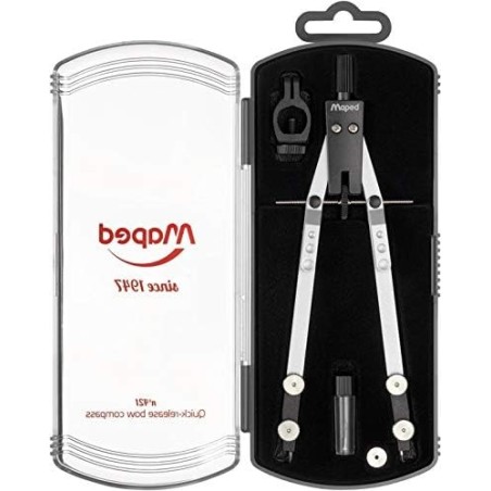 Compas à mine technique réglage rapide 3 pces Maped