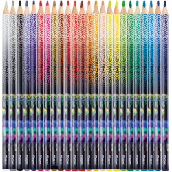 Crayon de couleur x24 et 18cm DEEPSEA PARADISE MAPED
