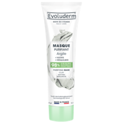 Masque purifiant argile 150g vegan Evoluderm 22009