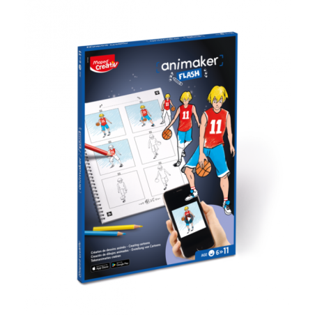Set de coloriage ANIMAKER FLASH - ACTION CREATIVE MAPED