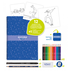 Set de coloriage ANIMAKER FLASH - ACTION CREATIVE MAPED
