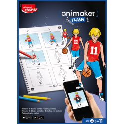 Set de coloriage ANIMAKER FLASH - ACTION CREATIVE MAPED