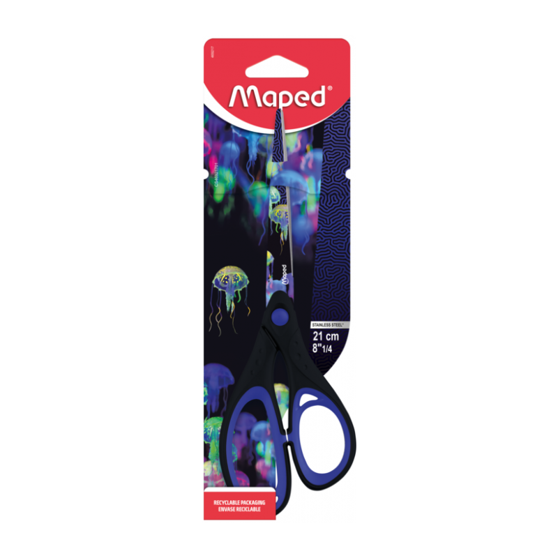 Ciseaux de bureau 21 cm en blister DEEPSEA PARADISE Maped