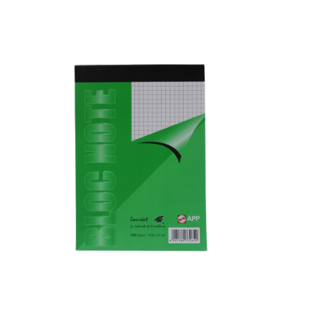 Bloc note A5 150 pages Lauréat