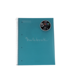 Note book EMOTION A4 ligné 120flles couverture polypro Miquelrius