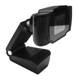 Webcam filaire USB 2.0 720 pixels - noir