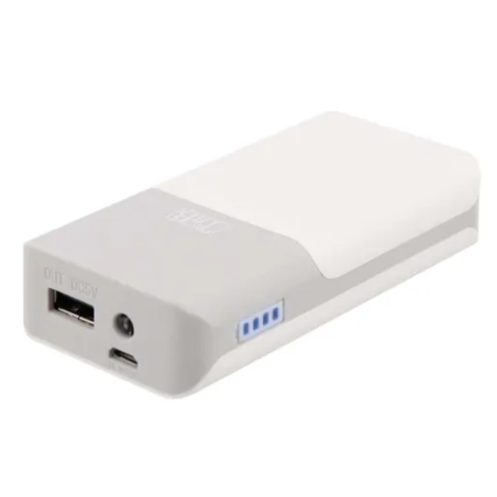 Batterie de secours universelle 4400mA - blanc & gris PBUC4400