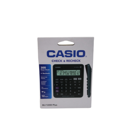 Machine à calculer 12 chiffres MJ-120DPLUS Casio
