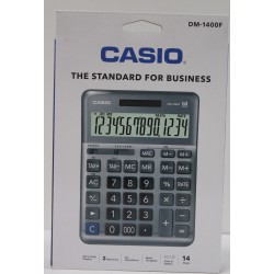 Machine à calculer 14 chiffres DM-1400F CASIO