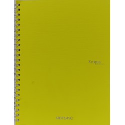 Notebook QUADERNO A4 SPIRALE QUADRILLE Ecoqua FABRIANO