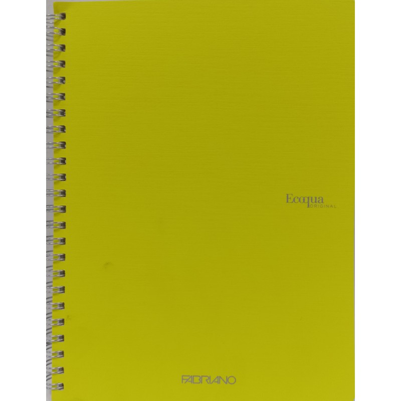 Notebook QUADERNO A4 SPIRALE QUADRILLE Ecoqua FABRIANO