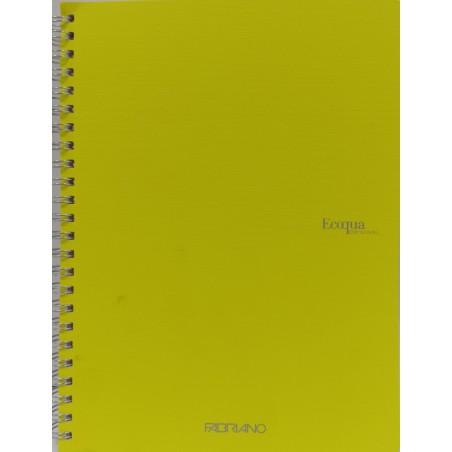 Notebook QUADERNO A4 SPIRALE QUADRILLE Ecoqua FABRIANO