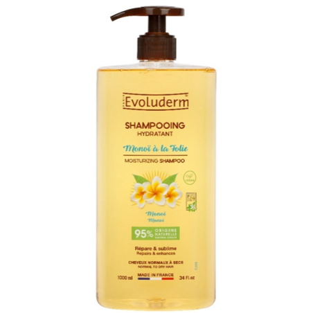 Shampoing monoi à la folie 1L EVOLUDERM 20378