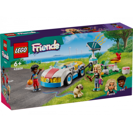 VOITURE ELECTRQ +BORNE 6470676