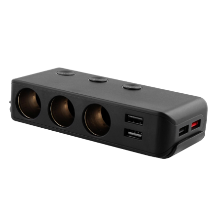 Chargeur premium 7en1 TNB allume cigare 8,5A charge ultra-rapide