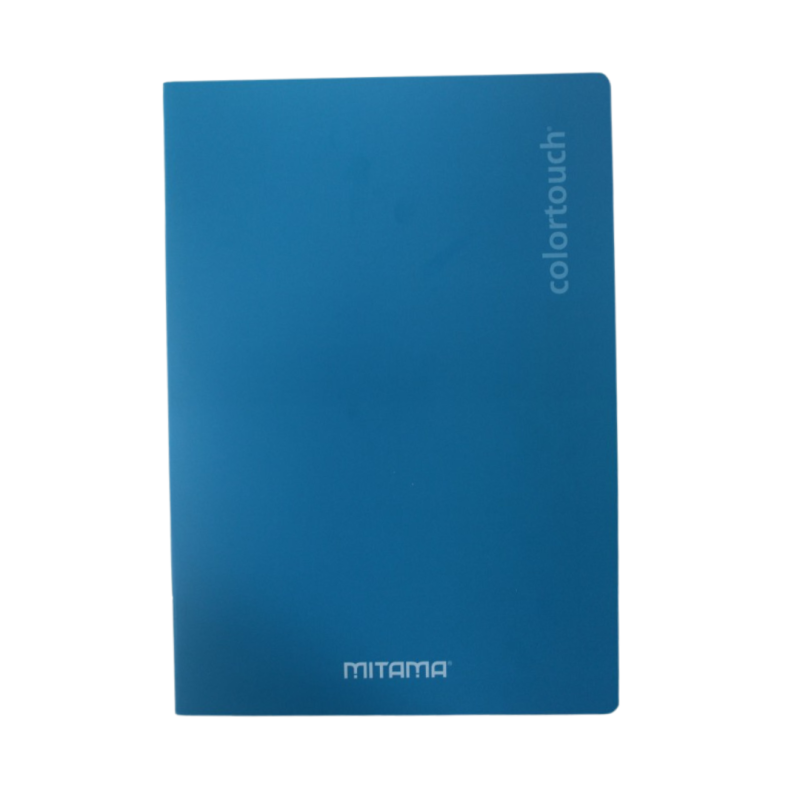 Cahier A4 4x4 84p 80G couv plastique MITAMA