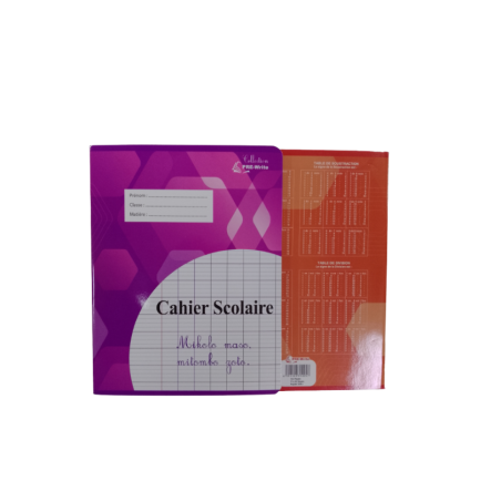 Cahier 17x22 seyes 192p Pre-Write Collection
