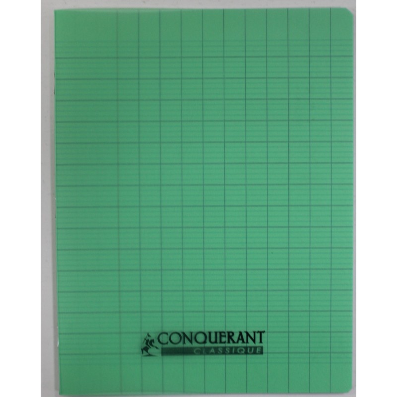Cahier écriture 17x22 32p 90g Seyes 3mm PP Conquérant