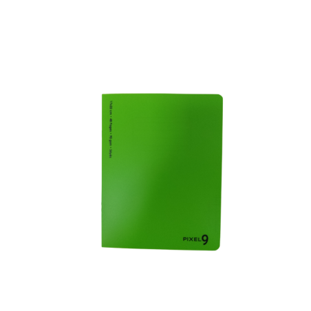 Cahier 17x22 séyès 90g 48p couv PP Mintra