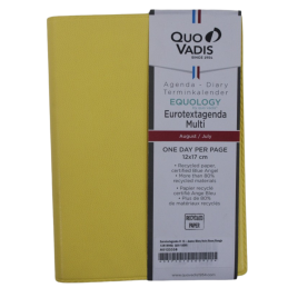 Eurotextagenda  - Jaune, Bleu, Noir, Rose et Rouge QUO VADIS