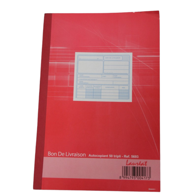 Manifold Doc Vente 14.8x21 "Bon de Livraison" 50x3 Lauréat