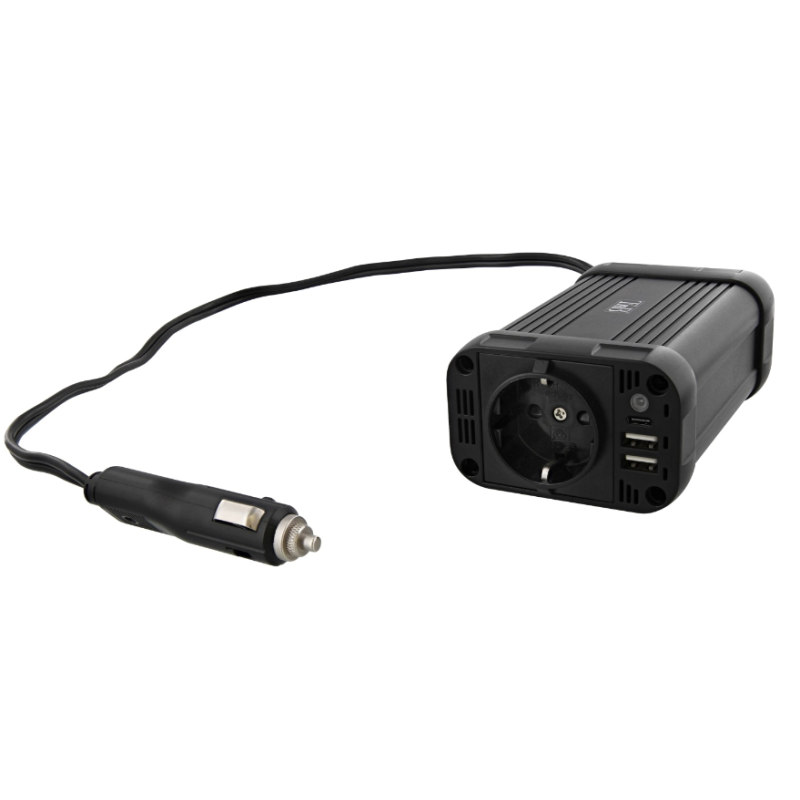 Convertisseur de tension 12V to 220V FR 300W-2USB 7,2A