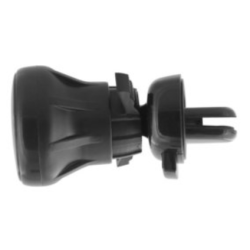 Support Grille Aération PUSH'N FIX - noir