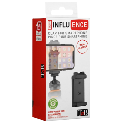 Support trépied smartphone - noir INFLUENCE