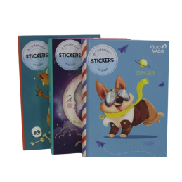 Agenda scolaire 24-25 ML Marguy Enf 12x17cm QUOVADIS