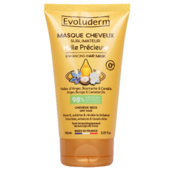 Masque cheveux huile précieuse 150ml 16284 EVOLUDERM