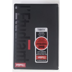 Agenda 1jour par page L'étudiant GOMME WIRE'O  24-25 NOIR FRANÇAIS