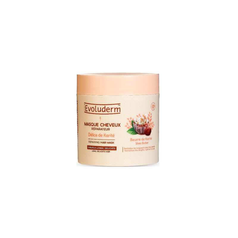 Masque cheveux délice karité 500ml EVOLUDERM