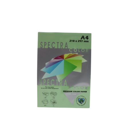 Papier photocopie 80g couleur light A4 rame de 500fles  SINAR SPECTRA