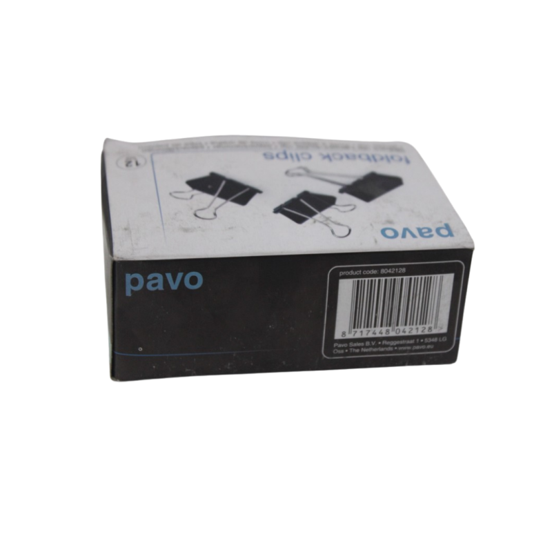 Pince double clip 41mm bte de 12 PAVO