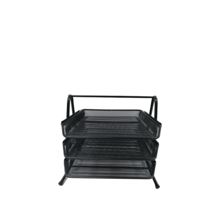 Bac à courrier métallique 3 étages Q-CONNECT