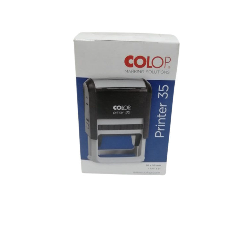Printer dateur rectangulaire 35 30X50 compact COLOP