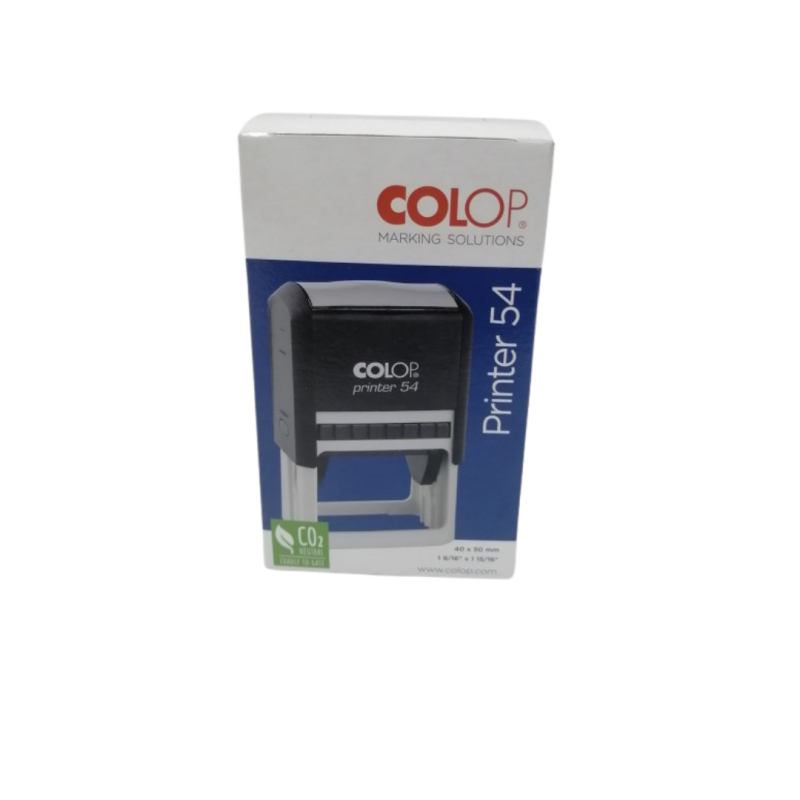 Printer dateur rectangulaire 54 40X50 compact COLOP