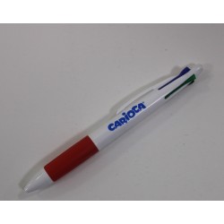 Stylo à bille rétractable 4 couleurs CARIOCA