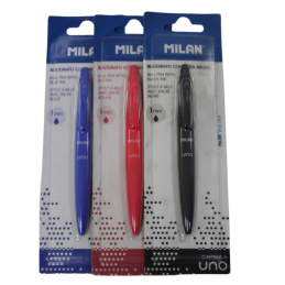 Stylo à bille pte moyenne Capsule UNO ss blister